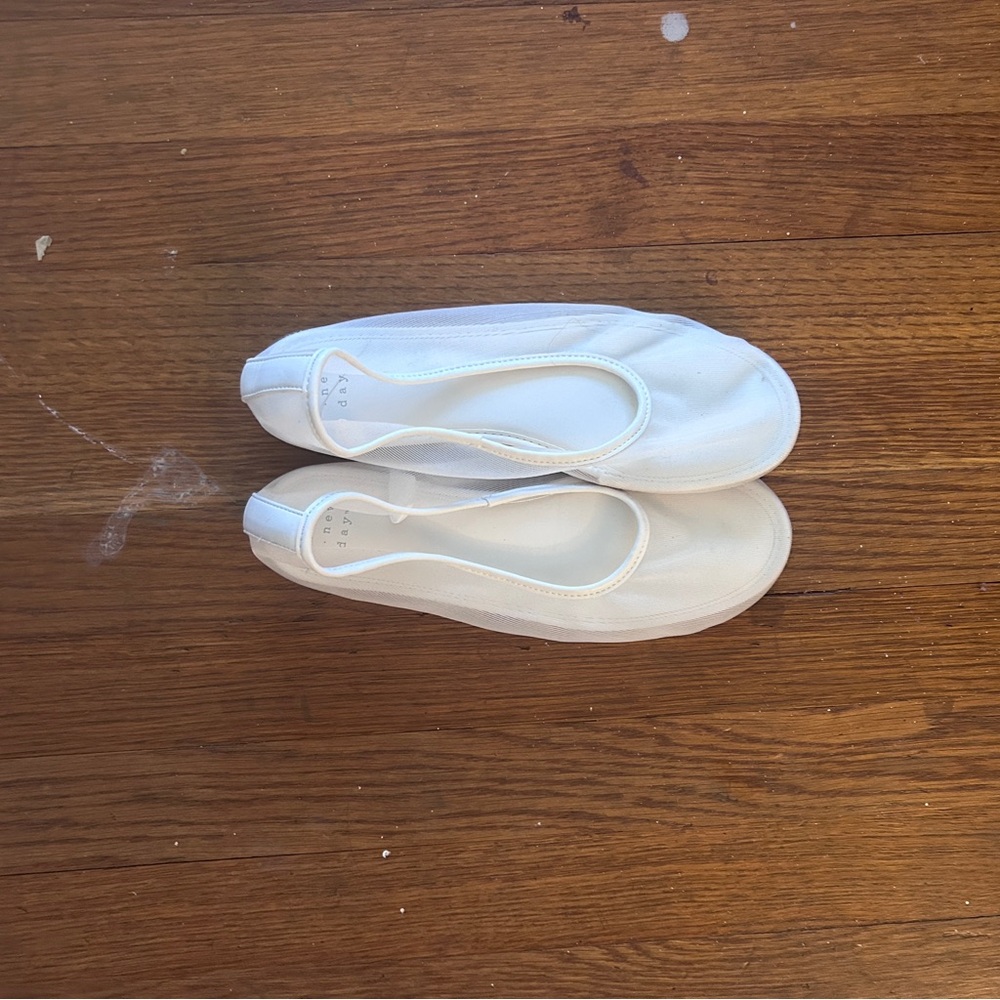 Mesh ballet flats